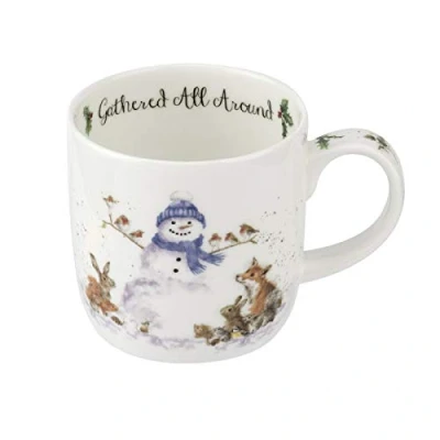 Image of Wrendale Designs &#039;Gathered Around&#039; Woodland Animal Mug
