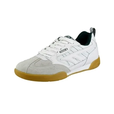 Image of Hi Tech Mens 06983 04718 White Men&#039;s Court Shoe 10
