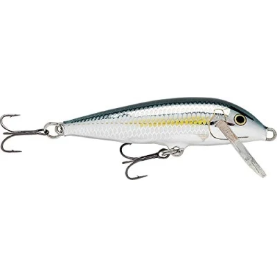 Image of Rapala CountDown Lure with Two No. 10 Hooks, 0.9 1.8 m Swimming Depth, 5 cm Size, Bleak