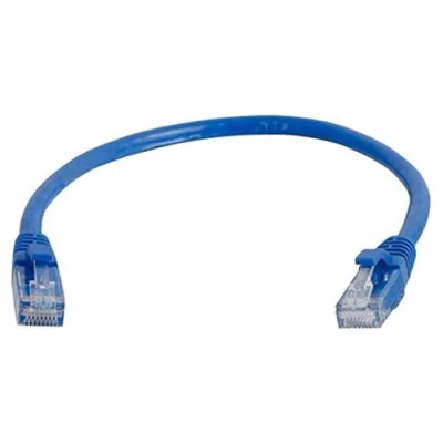 Image of C2G 83164 3M BLUE Cat5e Ethernet RJ45 High Speed Network Cable, LAN Lead Unshielded PVC UTP Patch Cable