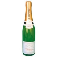 Image of Champagne Bottle 30&quot; Blow up Inflatable bottles for Party Decoration Prop or Pool Accessory
