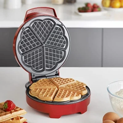 Image of Global Gizmos Heart Waffle Maker