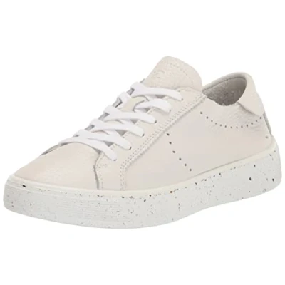 Image of ECCO Street TRAY Trainers, Women&#039;s, Size: 6.5 7, White Leather