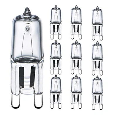 Image of Comyan G9 Halogen Bulbs 230V 42W (44W) 2800K Warm White 590lm Clear Capsule Bulb Dimmable, 10Pack