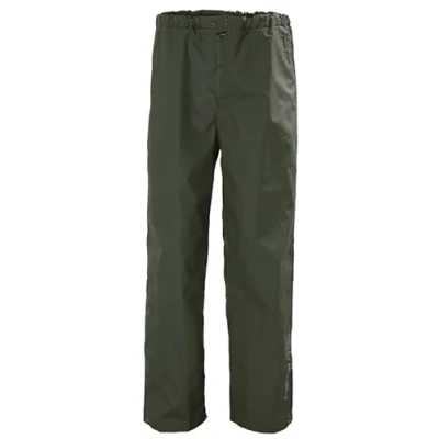 Image of Helly Hansen Workwear Men&#039;s Mandal Waterproof Trousers, Green, S