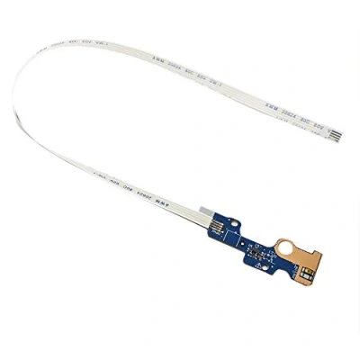 Image of Gintai Power Switch Button Board with Cable Replacement for Dell Inspiron 15 5570 5575 3583 3585 Vostro 3580 3590 LS F114P