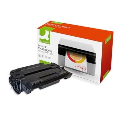 Image of Q Connect Compatible Solution HP 55A Black Laserjet Toner Cartridge