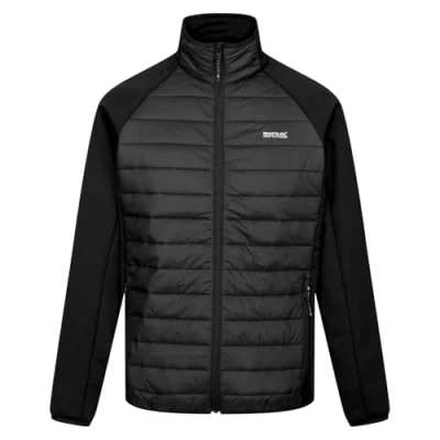 Image of Regatta Mens Clumber IV Hybrid Lightweight Softshell Jacket Coat