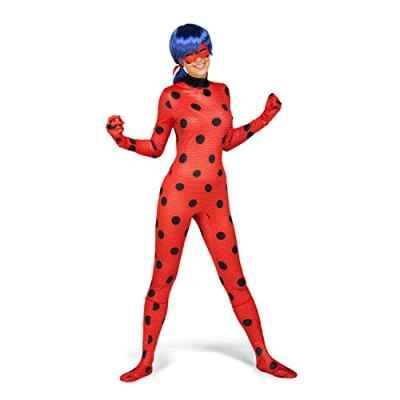 Image of My Other Me 231162 LADYBUG LADY BUG Fancy dress, red, S
