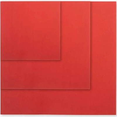 Image of Tritart Origami Paper Red 225 Sheets Double Sided Folding Craft Set 80 g/m2 75 Each 20 x cm and 15 10 (Red)