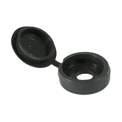 Image of TIMCO Hinged Screw Caps Large Dark Grey to fit 5.0 6.0