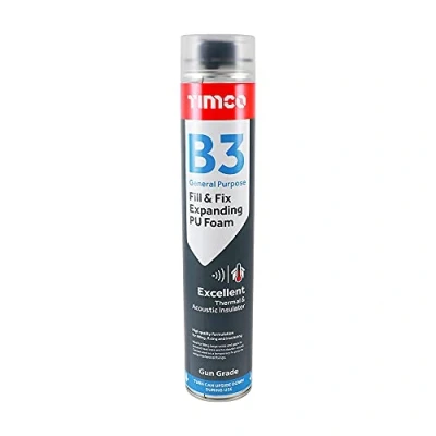 Image of TIMco 247641 Fill &amp; Fix Expanding B3 Gun Grade 750ml PU Foam