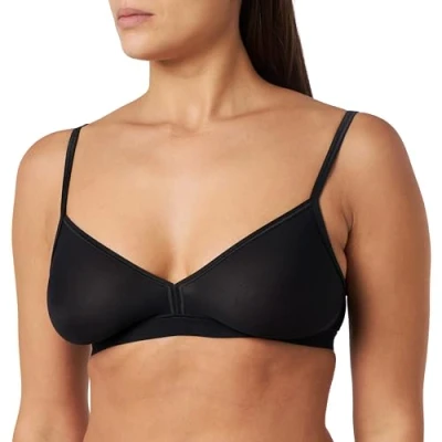 Image of Sloggi Sensual Fresh Triangle bra, Women&#039;s, Size: 34C. 36A C. 38A, Black
