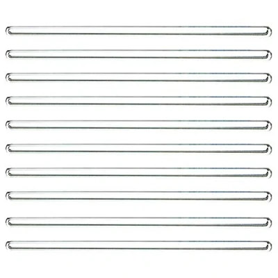 Image of 10 Pcs Double Sided Glass Stirrer Sticks Heat Resistant Scientific Chemistry Lab Stirring Hot Cold Drinks