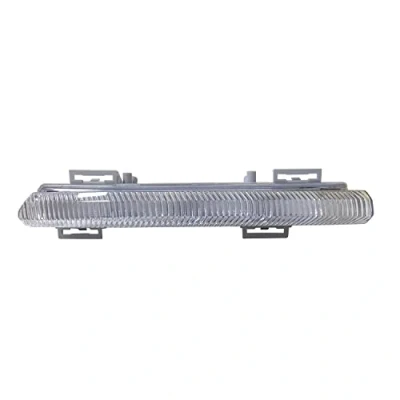 Image of KYYET Right Side Daytime Running Light Assembly Compatible with Mercedes Benz W204 S204 W212 R172 C230 C250 C300 C350 E350 E400 E550 2007 2014 DRL Fog Driving Lamp w/LED Bulbs