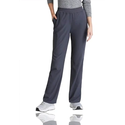 Image of BARCO Skechers Vitality Aura Scrub Pant for Women Mid Rise Medical Pant, 5 Pockets, 4 Way Stretch Women&#039;s Pewter, XL Petite