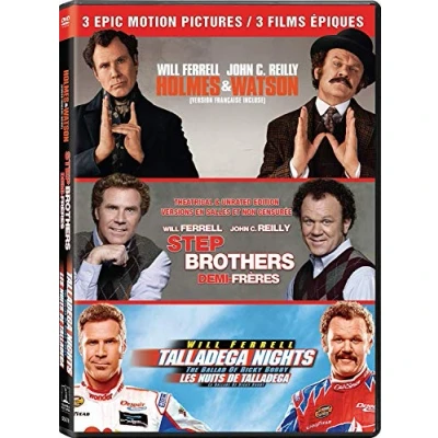 Image of Holmes &amp; Watson / Step Brothers Talladega Nights: The Ballad Of Ricky Bobby [Region Free]