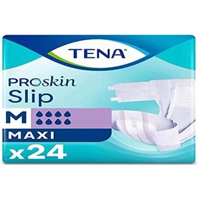Image of TENA Briefs ProSkin Maxi Pack of 24 Diapers