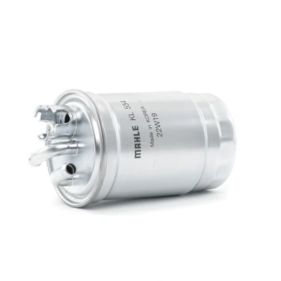 Image of 1J0127401A, 8E0127401, 8E0127401D, 8E0127435A Fuel Filter MAHLE ORIGINAL KL 554D In Line 10mm 10,0mm AUDI: A6 C6 Saloon, Avant
