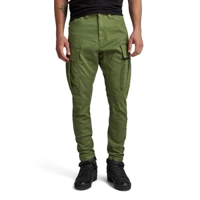 Image of G STAR RAW Men&#039;s Zip Pocket 3D Skinny Cargo Pants 2.0, Green (sage D24307 C105 724), 34W / 32L