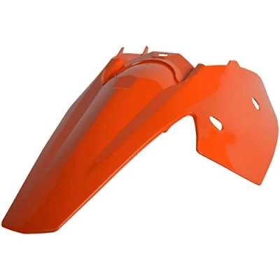 Image of Polisport KTM Rear Fender Side Panel SX 2004 2006 250 2003 06 SXF 2005 EXC 04 2007, Orange Motocross4u