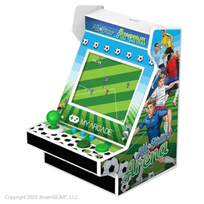 Image of My Arcade All Star Arena Nano Player 4.5&quot; Fully Playable Portable Mini Machine with 207 Retro Games, 2.4&quot; Screen Color Display