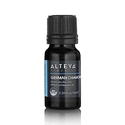 Image of Alteya Organic German Chamomile Oil 10ml 100% USDA Certified Matricaria Recutita Essential