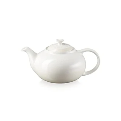 Image of Le Creuset Meringue Stoneware Classic Teapot