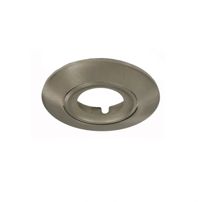 Image of Satin Nickel Bezel For Luxury Adjustable Downlights Integral