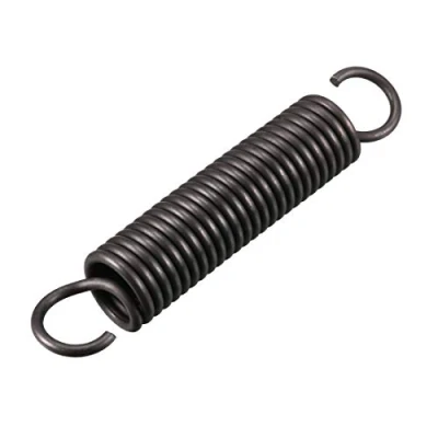 Image of sourcingmap Extension Spring 2.5mm Wire Dia , 18mm OD 100mm Free Length Steel Small Dual Hook Tension