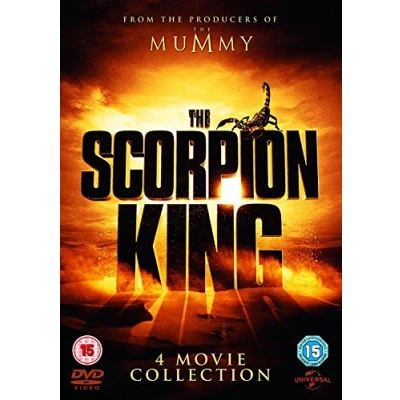 Image of The Scorpion King/The King: Rise Of A Warrior/The King 3: Battle For Redemption/The 4: Quest Power [DVD] [2015]