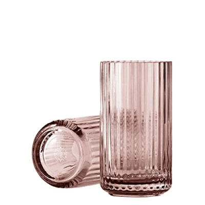 Image of Lyngby Porcelæn Vase, Glass, transparent, 8,50x8,50x15 cm