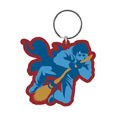 Image of Pyramid International Harry Potter Rubber Keyring, Zip Pull or Backpack Charm (Seeker Design) Official Merchandise
