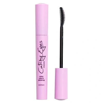 Image of GOSH Catchy Eyes mascara allergy Certified for extra long, defined lashes with cat eye effect I Hypoallergenic sufferers and contact lens wearers Perfume free 001 Black
