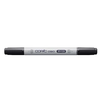 Image of Copic Ciao Coloured Marker Pen (BV 29) Slate, For Art &amp; Crafts, Colouring, Graphics, Highlighter, Design, Anime, Professional Beginners, Supplies Colouring Books