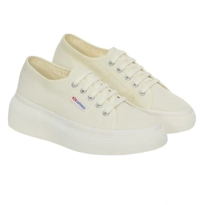 Image of Superga 2287 Bubble Trainers UK 5.5 Beige Natural