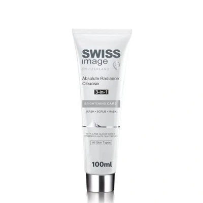 Image of SWISSIMAGE Whitening Care Absolute Radiance 3 in 1 Face Wash, Scrub &amp; Mask Natural Ingredients Paraben and Phthalate free 100ml