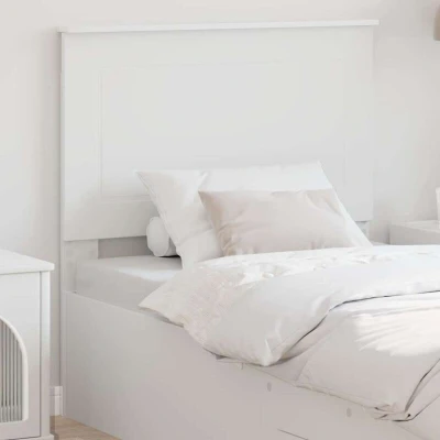 Image of vidaXL Headboard with White 75 cm Engineered Wood
