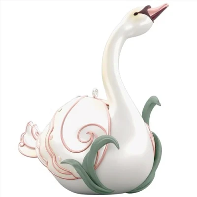 Image of Hallmark Keepsake Christmas Ornament 2024, Mute Swan, Gifts for Nature Lovers