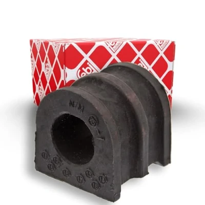 Image of 546139U000 Stabilizer Bushes FEBI BILSTEIN 42555 Front Axle Rubber 21mm NISSAN: Note I