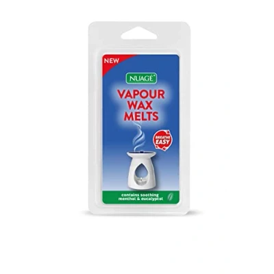 Image of Nuage Vapour Wax Melts Breathe Easy Contains Menthol &amp; Eucalyptol, Blue