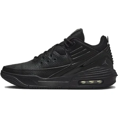 Image of NIKE Jordan Max Aura 5 Men&#039;s Trainers Sneakers Basketball Fashion Shoes DZ4353 (Black/Black/Anthracite 001) UK10 (EU45)