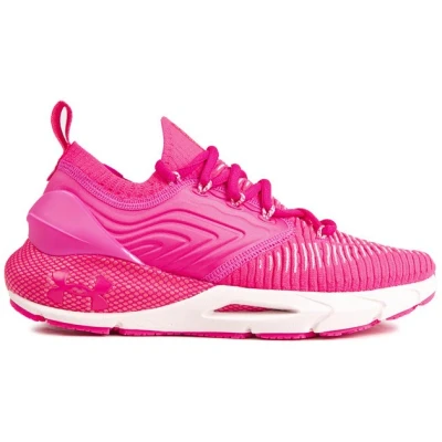 Image of Under Armour Womens HOVR Phantom 2 Running Style Trainers Pink 7 UK