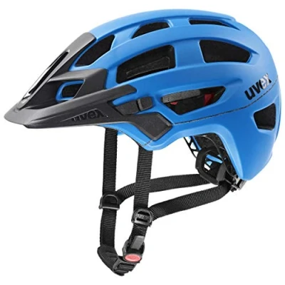 Image of uvex Finale 2.0 Secure Mountain Bike Helmet for Men &amp; Women Individual Fit Upgradeable with an LED Light Teal Blue Matt 52 57 cm
