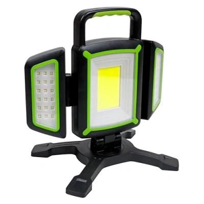 Image of Sealey Rechargeable Flexible Floodlight 18W COB &amp; 9W SMD LED
