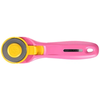 Image of Olfa Splash Rotary Cutter 45mm Fairy Floss Pink