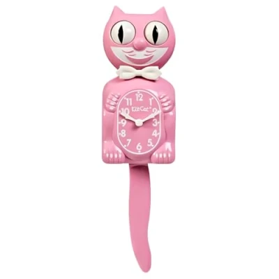 Image of KIT CAT Klock Limited Edition Satin Pink