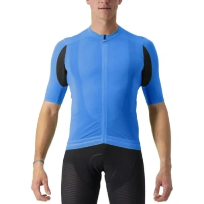 Image of CASTELLI 4523011 059 SUPERLEGGERA 3 Jersey Men&#039;s T Shirt Drive Blue M