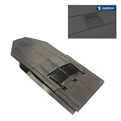 Image of in line Slate Roof Vent for Man Made &amp; Natural Tiles/Extractor Fan, Soil Pipe