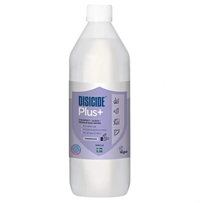 Image of Disicide Plus+ Concentrate Vegan Virucidal and Bactericide Certified. for Surfaces, Textiles Leather, 1000 ml